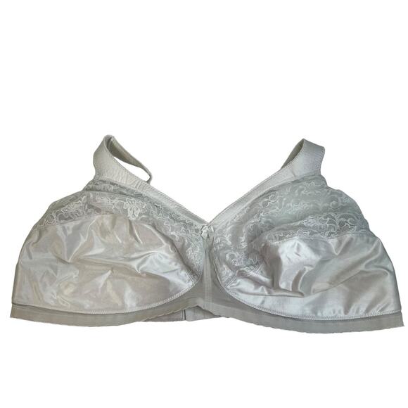 GLAMORISE 56I Bra Magic Lift Full Figure Support Wireless Wire Free White - Picture 1 of 13